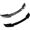 Compatible for BMW X6 F16 M Sport 2015-2019 Car Accessories Front Bumper Spoiler Lip Diffuser Splitter Protection Kits(Carbon Fiber Look)
