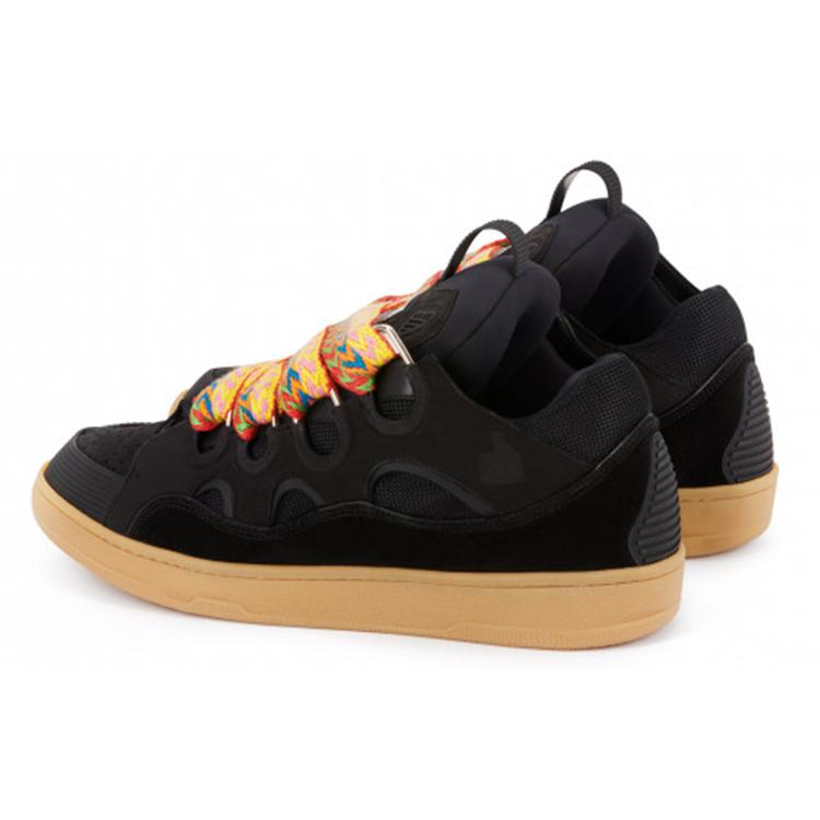 New Lanvin Curb Sneakers 'Black' FM-SKRK11-DRAG-A2010