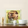 Matcha Tea Set 5 Pcs Matcha Whisk Set with Handcrafted Ru Ware Bowl Bamboo Whisk & Brush Ceremonial Japanese Matcha Tools