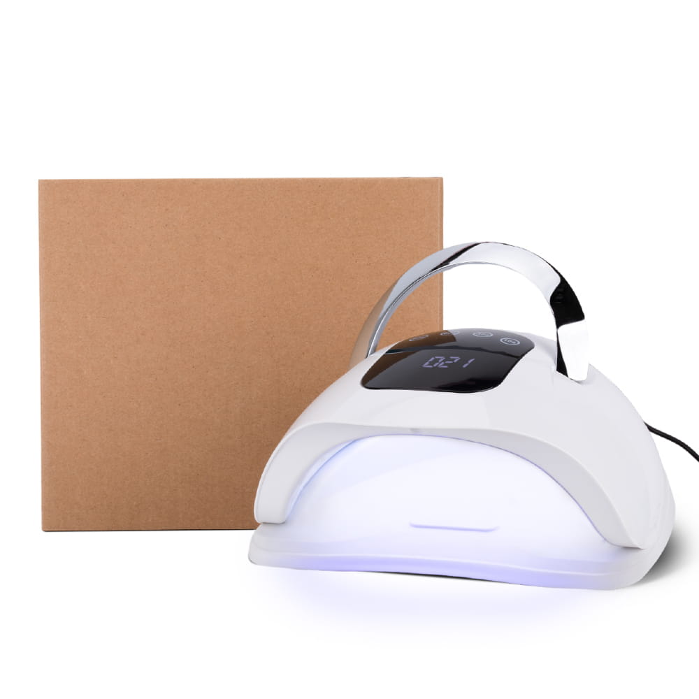 Lampa Do Paznokci Uv/Led 258W Do Lakierów Hybrydowych Żeli I Akrylożeli Biała X19 Max