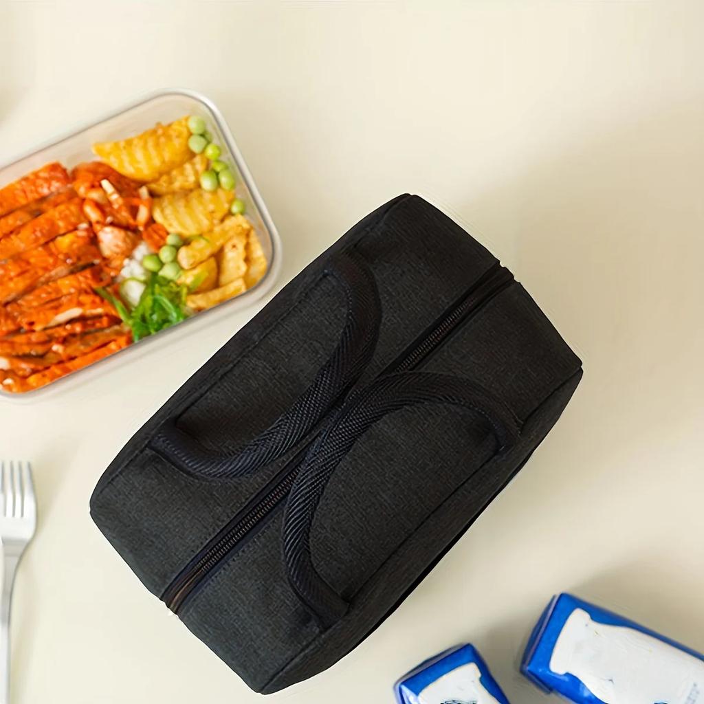 1 Stück isolierte Lunchbox-Tasche, verdickte tragbare Bento-Tasche für Studenten