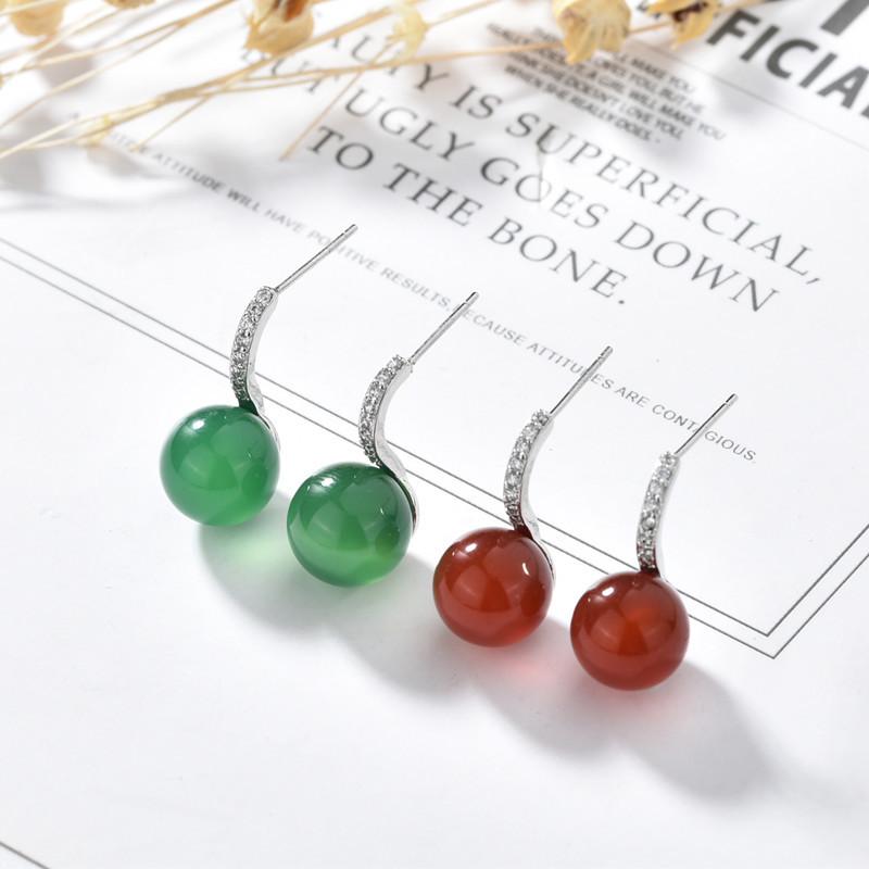 Lindon Copper Alloy Zircon Earrings Drop Earrings For Women Wedding Party Gifts