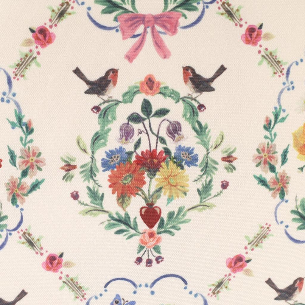 Afternoon Tea Living Tote Bag JH68 with Gusset  Natalie Lete, Ivory