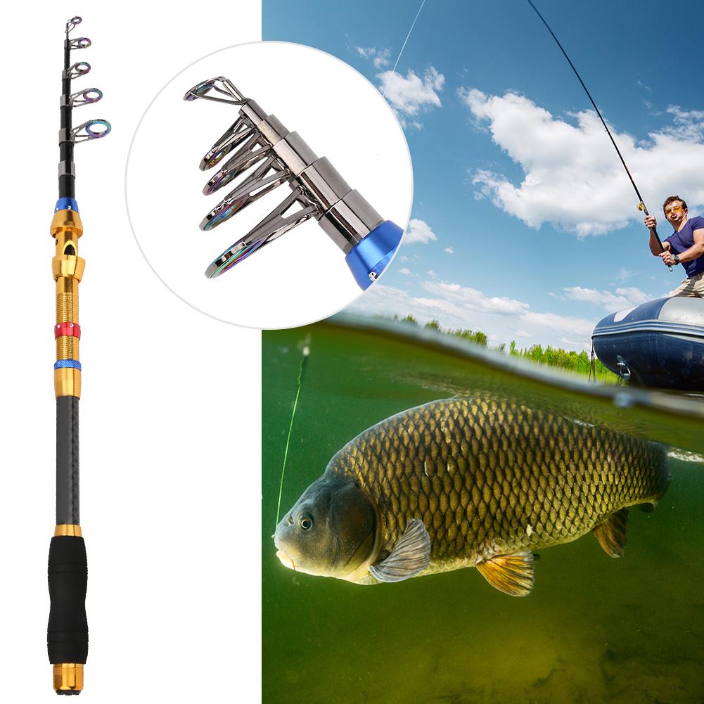 27488‑210 High Carbon Fiber 2.1M Rod Long Shot Sea Fishing Pole Tackle Accessory