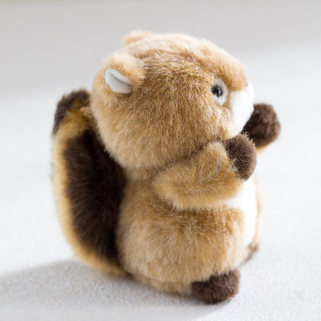 Bamboo Shoots Forest Friends Mini Squirrel Plush Toy 85206