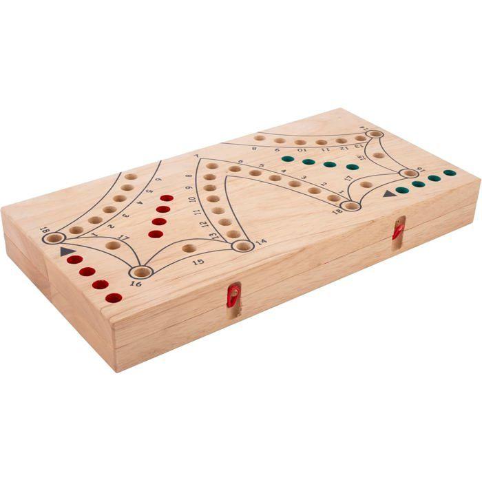 Wooden Board Game - ENGELHART - 350263 - Tock XL - Foldable - 4 Players - Ecological
