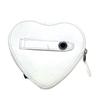 BVLGARI AMBUSH collaboration heart Coin Compartment Wallet coin purse White