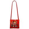 Kids Girls Cartoon Santa Claus Christmas Tree Elk Print Bow Sleeveless Casual Dress