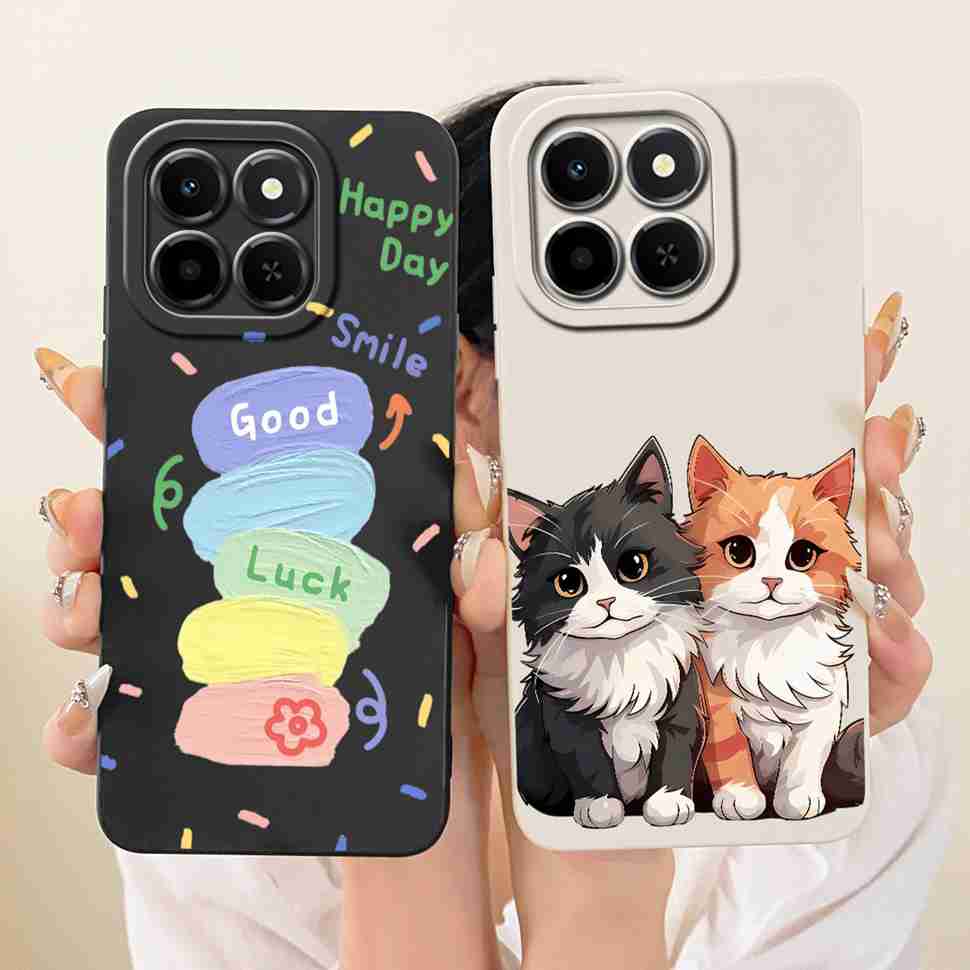 For Honor X6c Case Beautiful Sunflower Shockproof Protection Phone Case For Honor X 6c X 6b X6b X 6a X6a 4G Soft Silicon Cover