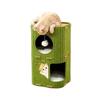 Multi-Layer Cat Climbing Tree with Scratch Board and Nest