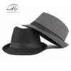 Spring and Autumn New Fashion Casual Top Hat Women's British Fashion Black Jazz Hat Wool Versatile Middle and Old Hat Trend
