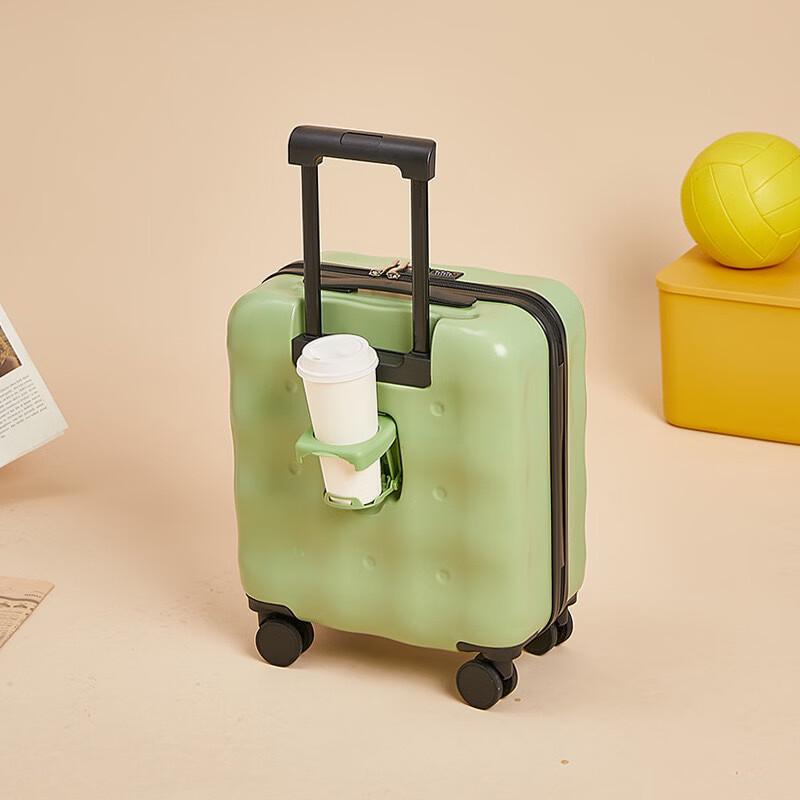 

Ruini Bear 18-inch Carry-on Luggage with Cup Holder