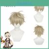 Genshin Impact Bennett Breathable Short Hair Cosplay Wig For Halloween Comic Party Prop