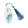Landscape Chinese Style Pretty Aesthetic Bookmarks Paper Cilp Leaf Vein Bookmark Leaves Bookmark