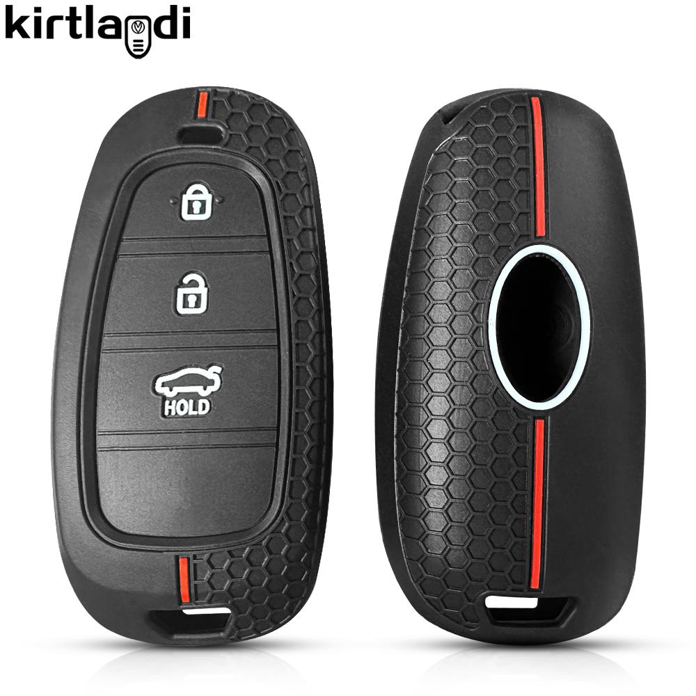 Transparent TPU Remote Key Case Cover For Hyundai Tucson 2023 Santa Fe 4 NEXO NX4 Atos Prime Solaris 2021 Holder Car Accessories