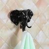 Elephant Head Self Adhesive Wall Door Hook Hanger Bag Keys Sticky Holder 