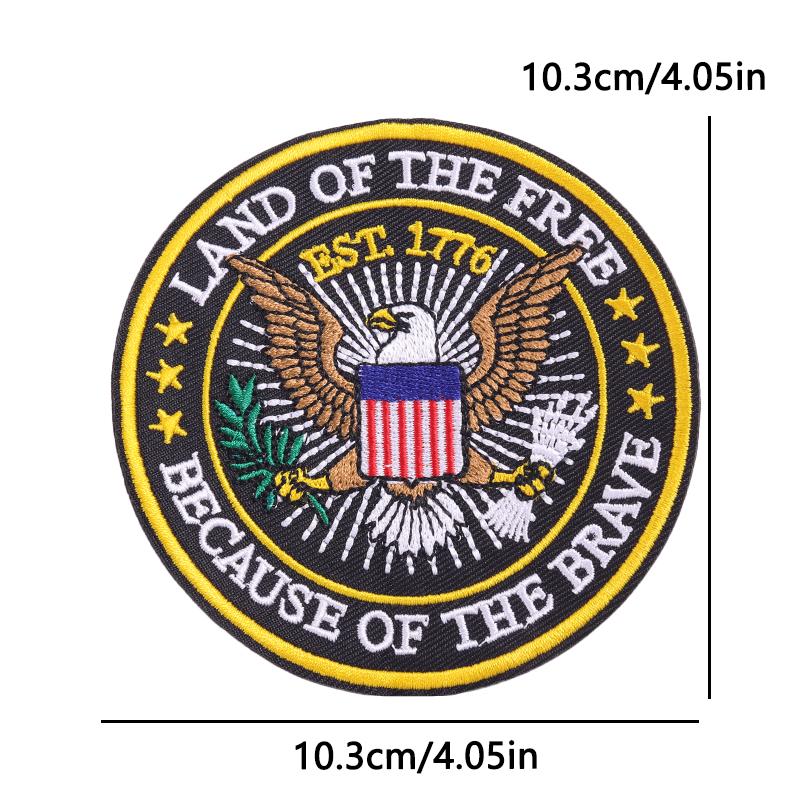 United States 250 Anniversary Embroidery Patch Iron On Patches On Clothes American/USA Applique Decorate Sewing Badges