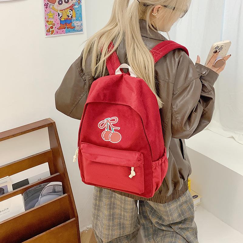 Schoolbag New Lightweight Student School Bag Fashion Casual Commuter Backpack Outdoor Large Capacity Multifunctional Men's and Women's Backpack