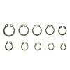 Retaining Ring 100pcs 304 Stainless Steel 8-18mm Assortment