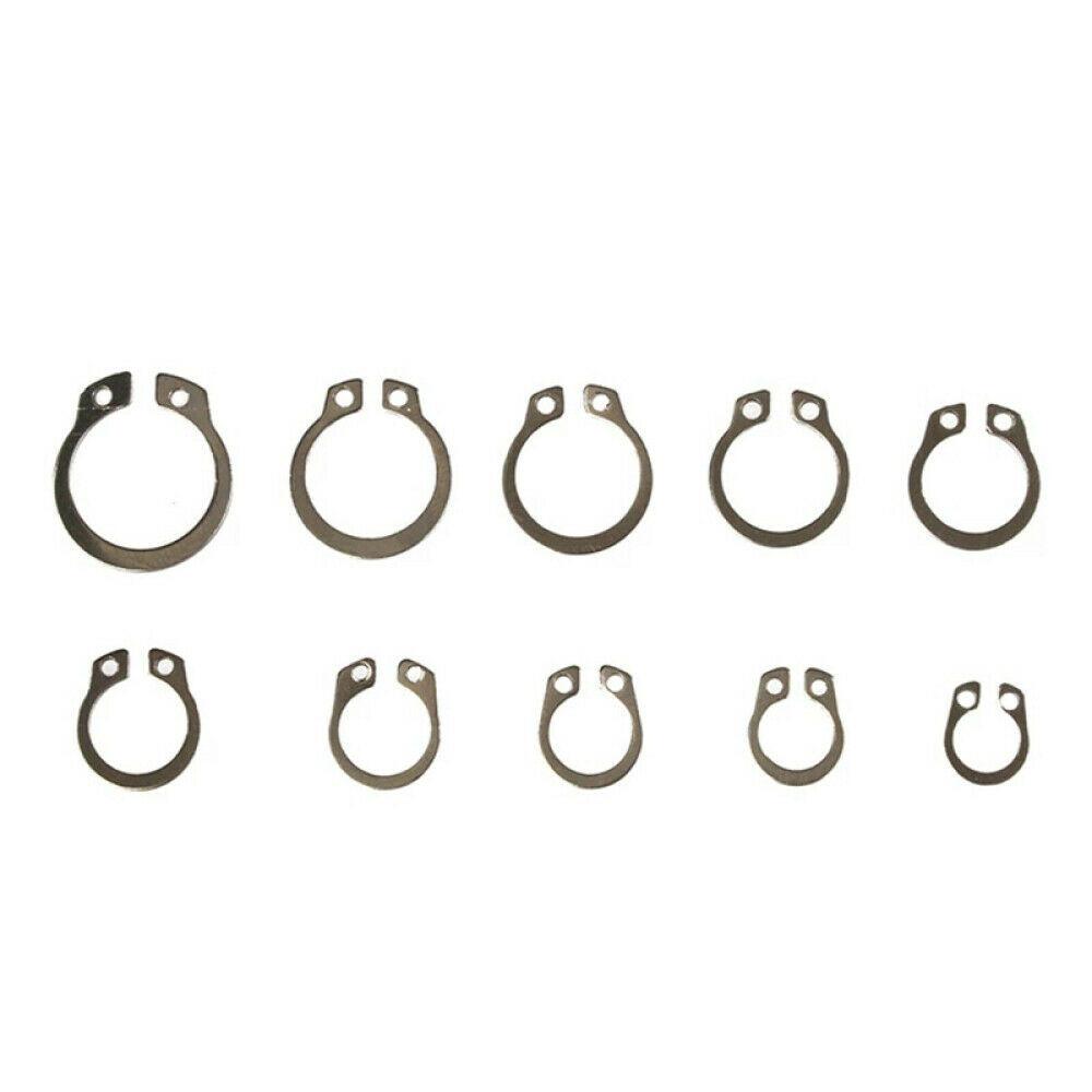 Retaining Ring 100pcs 304 Stainless Steel 8-18mm Assortment