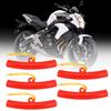 5PCS Red Tire Changer Guard Rubber Wheel Rim Savers  Chrome Delicate Wheel Rim Safe Service