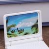 Dollhouse Miniature Modern Computer For Children Toy Dolls Laptop Computer