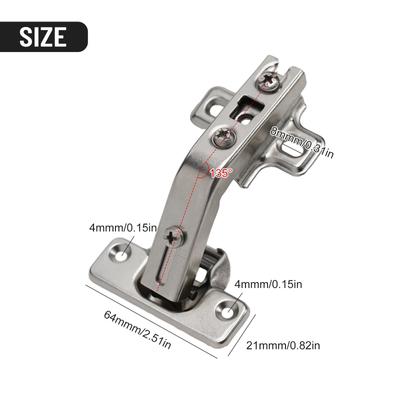 Corner Door Hinge Concealed Corner Door Hinge Corner Cabinet Hinge Folded Cabinet Door Practical To Use For TV Cabinets