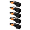 5PCS G1 2 Male Thread Rotating Sprinkler Head Misting Nozzle for Garden Irrigation Accessories