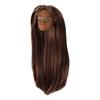 Curly Hair 1/6 Doll Head With Make-up 30cm Dolls Head Children Gift Supermodel Doll Head  DIY Toys