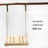 Wooden Hamster Swing Toy & Cage Décor