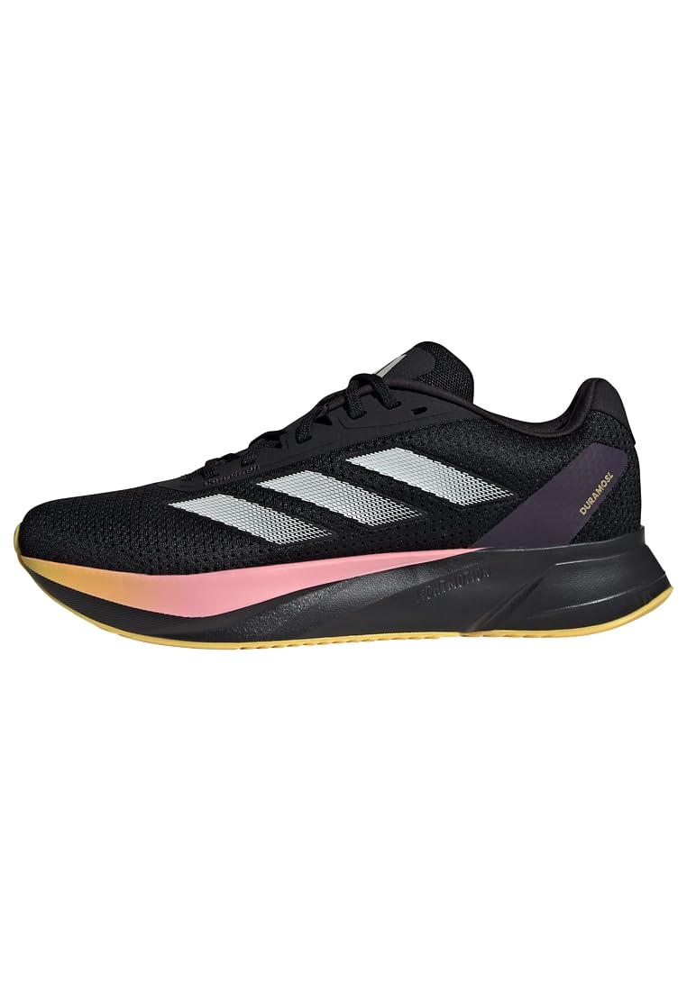 

Adidas Duramo SL LZQ32 Running Shoes, Core Black/Zero Metallic/Spark (IE4034), Size 24.5 cm
