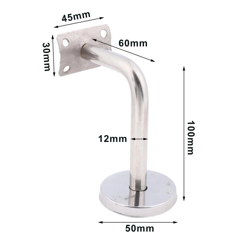 Stainless Steel Handrail Bracket for Strong Support In Indoor Stair Rails
