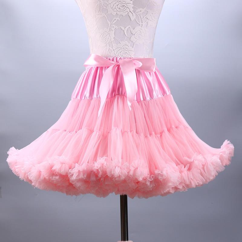 Soft yarn skirt support Boneless skirt support Petticoat skirt Adult