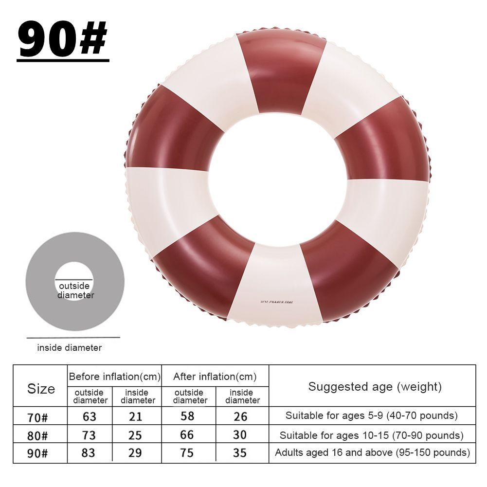 Inflatable Swim Ring PVC Swimming Ring Summer Floating Rings For Children Kids Adult Swimming Circle Pool Float Water Park Toys