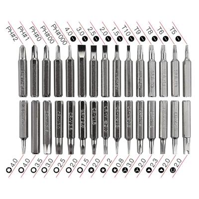 Creatieve 32-in-1 Schroevendraaierset Precisie Mini Magnetische Schroevendraaierbits Kit