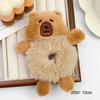 Mädchen Haarband Haarschmuck Niedliches Flauschiges Capybara Haarband Haargummis Haarspangen Haarbänder Capybara Liebhaber Geburtstagsfeier Geschenk