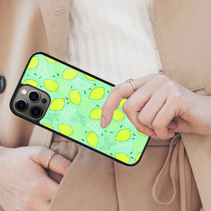 

Summer Fruit Lemon Magnetic Phone Case For APPLE iPhone 17 Air 16 14 13 12 Pro Max 15 Plus Wireless Charge With MagSafe Cover iPhone 13mini