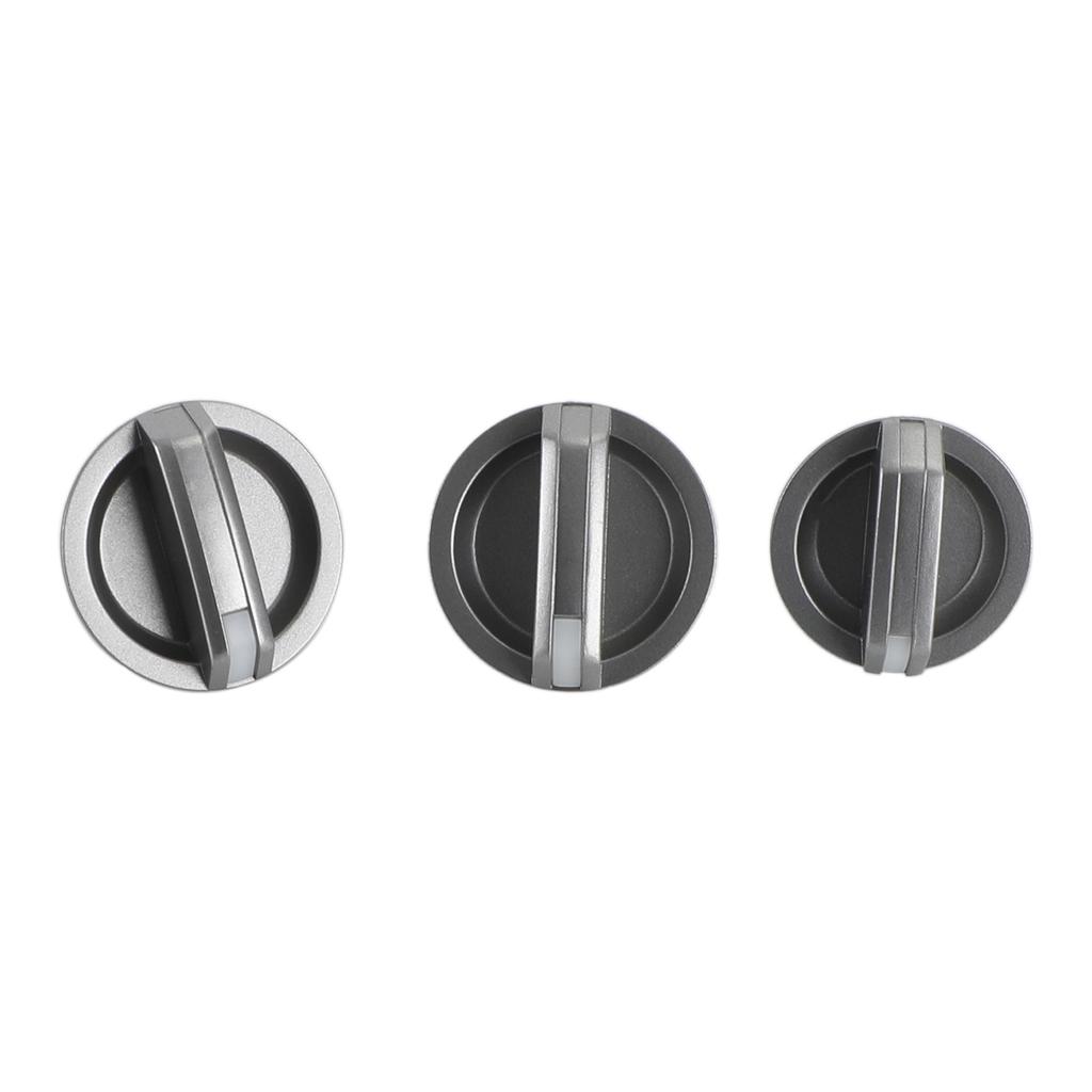 3pcs A/C Heater Fan Temperature Control Knob For Ford PJ PK Ranger 2005-2011