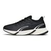 Anta Running Series Leather Shock Absorbing Non-Slip Durable Low-Top Running Shoes Men Sneakers Black White 112145523-7