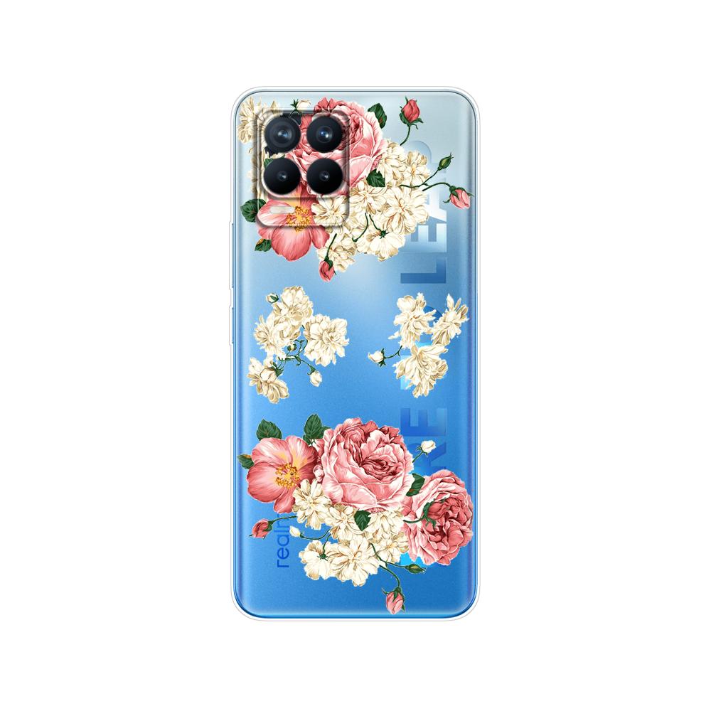 For Realme 8 Case 6.4" Soft Silicon TPU Back For Realme 8 Pro OPPO Realme8 4G RMX3085 Phone Cover Coque Capa Funda Bumper Bag