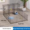Free Assembly Indoor Pet Fence Barrier: Iron Mesh Anti-Escape Dog Stopper Fence.