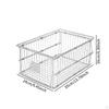 Foldable Storage Basket Drain Practical Convenient Multipurpose Fruit Vegetable Container