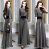 Spring and Autumn Plus Size Goddess Style Two-piece Fashionable Age-reducing Temperament Royal Sister Loose Wide-leg Pants Suit for Women