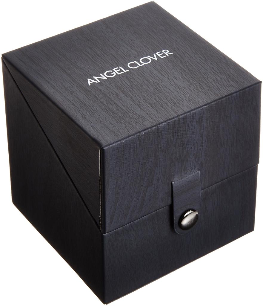 [Angel Clover] Watch Rugged Rugged Gray Dial Stainless Steel Quartz 46MM Genuine Warranty RG46SGR-BR Men's Brown