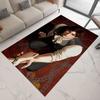 Cartoon Anime Carpets for Living Room Bedroom Bedside Soft Area Rug Anti-slip Large Size Balcony Floor Mats Indoor Decoration