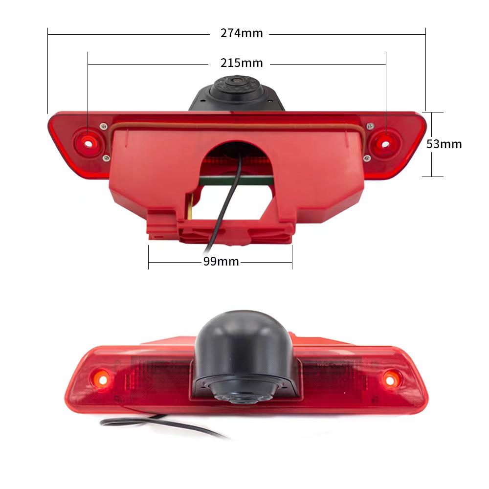 Citroen Toyota Peugeot RV High-Mount Brake Light Rearview Camera
