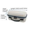 EVA Storage for Case Carrying Storage Box Compatible with The Projector Square Bag Dirt-resistant Holders with Handle
