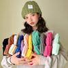 New Women's Winter Hat Beanie Hats For Women Knit Cap Fashion Warm Wool Couple Cap Bonnet Woman Winter Twist Female Bonnet