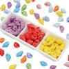 [14x22mm] Conch Beads Colorful Glaze Ceramic Beads DIY Conch Jewelry Accessories Handmade Home Decoration Wind Chime Accessories 2pcs/Pack