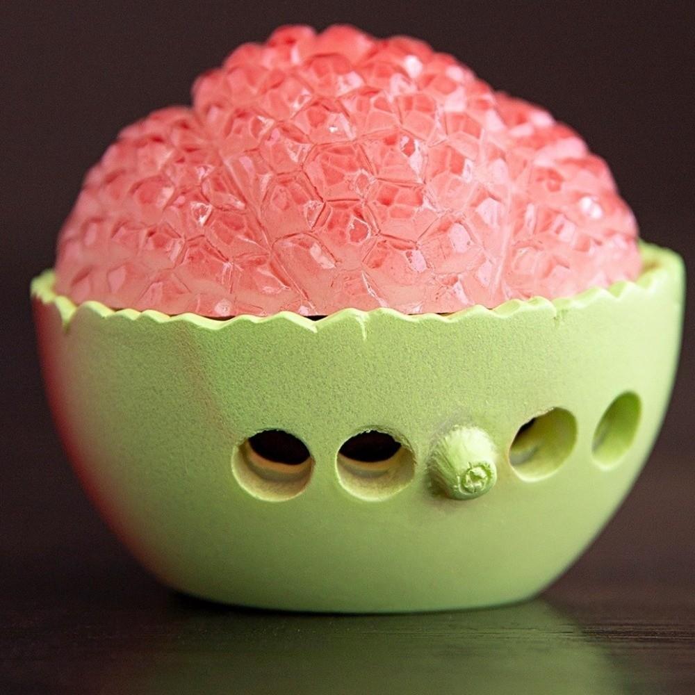 Chinese Style Pomegranate Incense Burner Resin Yoga Incense Burners  Interior Decoration